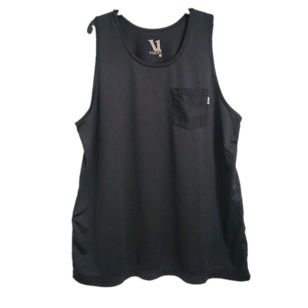 Vuori Performance Tank Top Mens Size L Black Athletic